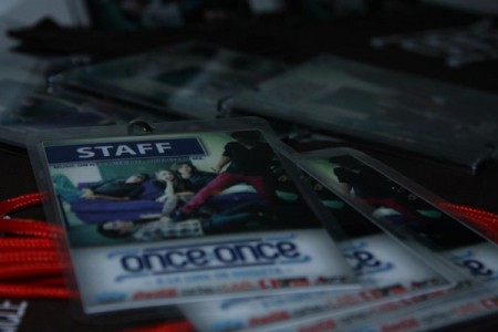 Gafete "staff" Music on ice