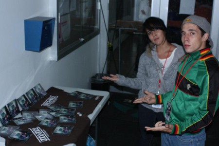 Nuestra Personal Manager "Maho" y nuestro Staff "Sid"